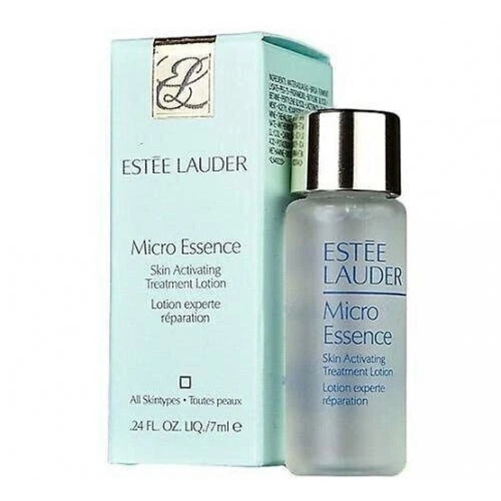 Estee Lauder Micro Essence Skin Activating Treatment Lotion Fresh 0.24oz/7ml X3 - Picture 1 of 6
